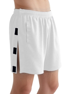 Detail of hospital incontinence underwear with easy-open side hook and loop fastener