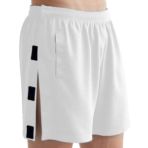 Adaptive Post-Surgery Recovery Shorts Side Open Velcro Design For Elderly Fracture Patients Breathable Polyester Elastic Waist Nursing Clothing