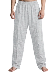Détail du pantalon de soin gris clair avec taille élastique pour patients alités