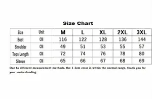 Tabella taglie per completo felpa e pantaloni da uomo con misure dalla taglia M alla 3XL