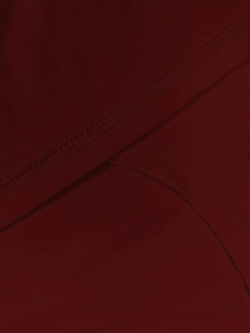 Macro view of high-quality overlock stitching and knit fabric on men's fitness tank top