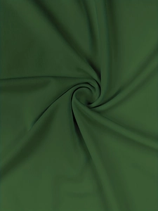 Detailed macro view of dark green ribbed knit fabric texture for men fitness tank top