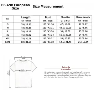Tableau des tailles détaillé pour polo de golf homme avec mesures en CM et pouces