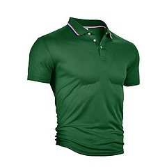Polo Homme Business Casual Séchage Rapide Respirant Manches Courtes Top Golf Sport Revers Col à Rayures Mode Homme
