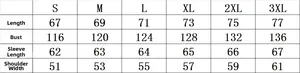 Detailed size guide table for men's softshell jacket featuring S to 3XL measurements