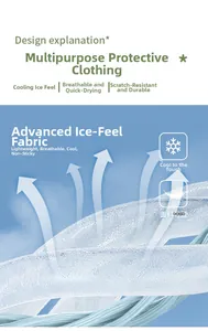 Macro detail of breathable ice-cool fabric for quick-dry and durable sun protection gear