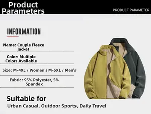 Detail von 95% Polyester Polar-Fleece-Gewebe und dickem Thermofutter für Winterjacken