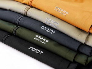 Detailed look at five colors of windproof stand-collar vests with Grand Shishang logo