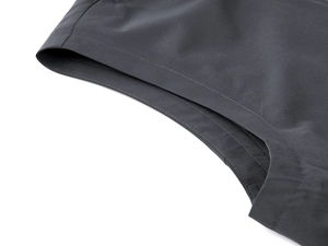 Detailed close-up showing high-density woven fabric and durable double-stitched seams