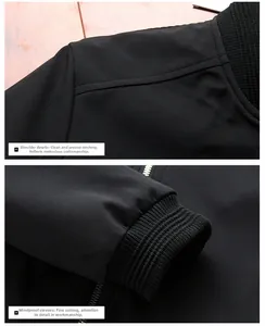 Detailed view of reinforced shoulder stitching and elastic ribbed windproof cuffs on jacket