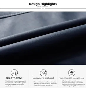 Detailed macro view of black PU leather texture showing breathable and durable material features