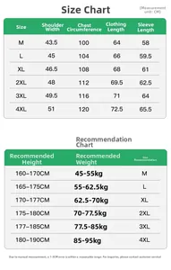 Guide des tailles pour sweat à capuche homme avec mesures en cm pour buste et épaules