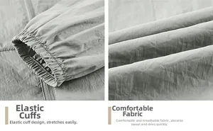 Detail of elastic cuffs and breathable quick-dry fabric texture on UPF50+ sun jacket