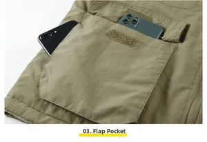 Detail view of large flap pockets with velcro closure on fleece vest showing high capacity