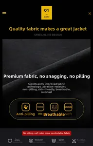 Close-up of durable black woven fabric showing breathable and anti-pilling textures