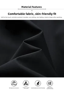 Detail of high-density waterproof fabric with windproof and anti-wrinkle properties