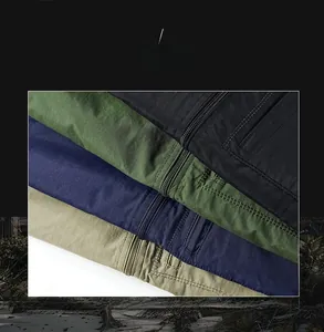Detailed macro view showing the textured windproof fabric and precise zipper workmanship