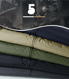 Detail of five colors available for this thermal fleece vest with smooth zipper
