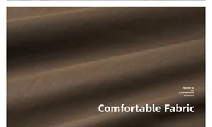 Detailed macro view of dark brown high-quality woven fabric with soft texture