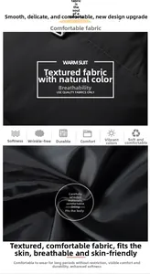 Detail macro view of black twill fabric showing soft texture and breathable material