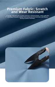 Gros plan détaillé du tissu bleu marine résistant aux rayures pour veste de randonnée 3-en-1