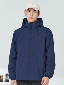 Veste de Montagne Imperméable 3-en-1 Avec Doublure Polaire Amovible À Capuche Coupe-vent Manteau d'hiver Pour Homme Femme Randonnée