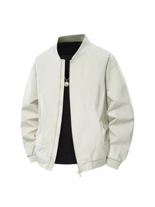 Herren Casual Bomberjacke Winddicht Wasserdicht Stehkragen Leichte Fliegerjacke Für Frühling Herbst Herren Outwear