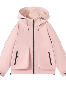 Unisex Outdoor Kapuzenjacke Wasserdicht Winddicht Technische Windjacke Funktionale Casual Frühling Herbst Leichte Reißverschluss Oberbekleidung
