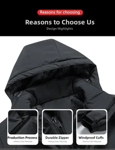 Detail of durable zipper and windproof velcro cuffs on black waterproof outdoor jacket