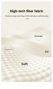 Macro shot of 3D honeycomb textured high-tech fabric with breathable and soft properties