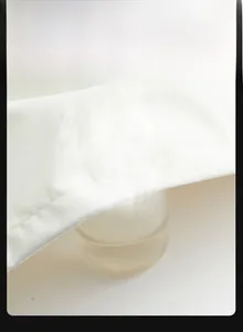 Waterproof jacket fabric showing breathability test with rising water vapor effect