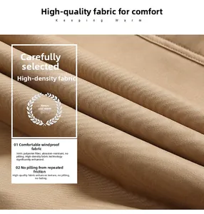 Macro shot of 100% polyester windproof and warm high-density woven fabric texture