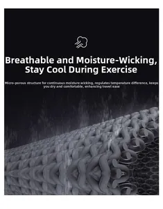 Close-up of windproof jacket fabric showing breathable micro-porous texture and moisture wicking