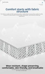 3D cross-section view showing breathable 100% polyester fabric layers of the jacket