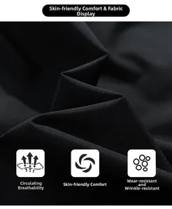 Detailed macro view of black high-density windbreaker fabric with breathable texture