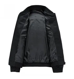 Detail of men jacket black silk lining with inner pocket and ribbed cuff craftsmanship