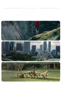 Versatile windbreaker jacket for outdoor hiking, city commuting, and camping scenes