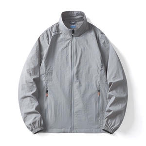 Veste de Protection Solaire Légère en Nylon Respirant Séchage Rapide Coupe Vent Extérieur Sport Décontracté Hommes Femmes Été