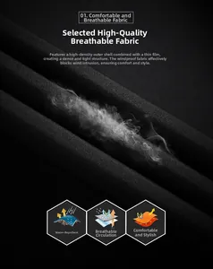 Macro view of high-density windproof fabric with waterproof and breathable membrane layers