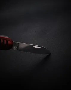 Macro shot showing the scratch-resistant technology on durable outdoor fabric