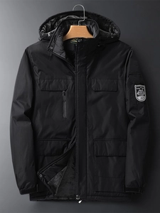 Outdoor Assault Jacket For Men Women Fleece Lined Hooded Windproof Waterproof Patchwork Winter Warm Coat Multi Pocket Parka