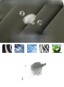 Vista macro del tessuto twill verde oliva che mostra una trama traspirante e antipiega