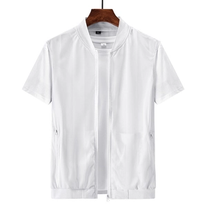 Herren Sommer Mesh Atmungsaktiv Schnelltrocknend Weste Outdoor Leicht Mehrere Taschen Reißverschluss Weste Wandern Angeln