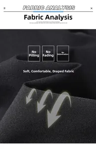 Macro detail of breathable black ice silk fabric showing drape and anti-pilling texture