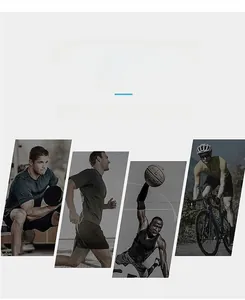Collage of ultra-thin sun protection jacket in running, cycling, and outdoor gym scenes