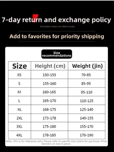Tabella guida alle taglie dettagliata per pantaloncini casual con misure da XS a 4XL