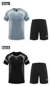 Détail de l'ensemble de sport pour homme avec t-shirt Sport et short à cordon RUN