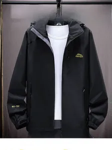 Detail of waterproof outdoor jacket showing the outdoorsport logo and WEI-TEX sleeve print