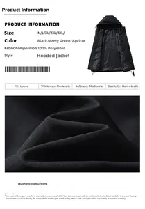 Macro détaillée montrant la texture 100% polyester de la veste imperméable à capuche