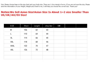 Detailed size chart for multi-pocket outdoor fishing vest showing M to 4XL dimensions